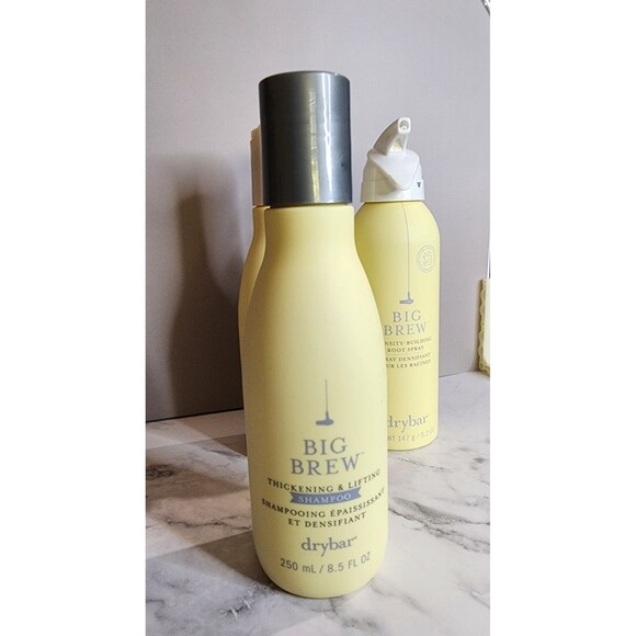 Drybar Big Brew 3-Piece Set –  Shampoo + Conditioner + Root Lifter - New, 8.5oz - Picture 2 of 8